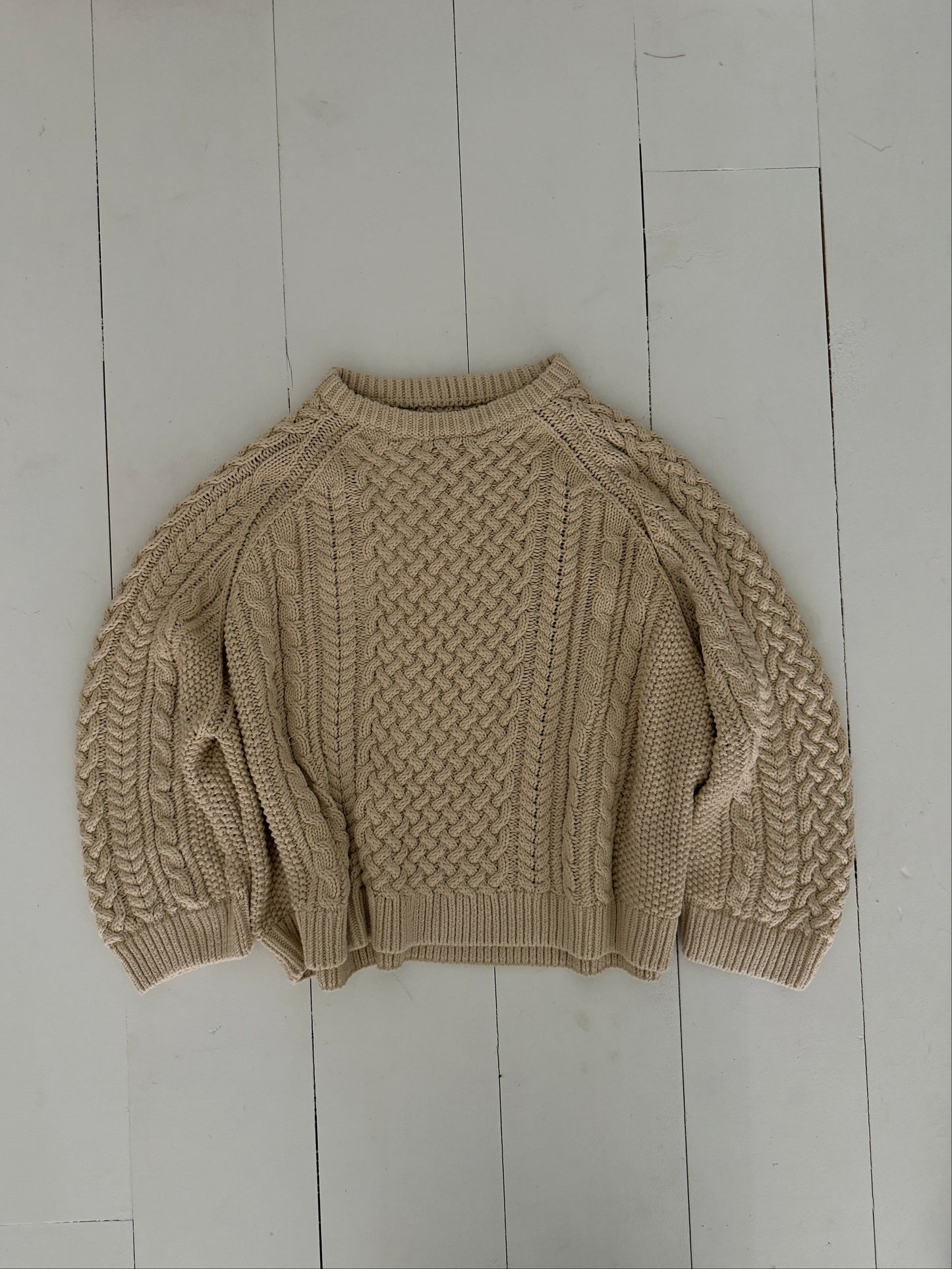Bohème Cotton Fisherman Knit Sample