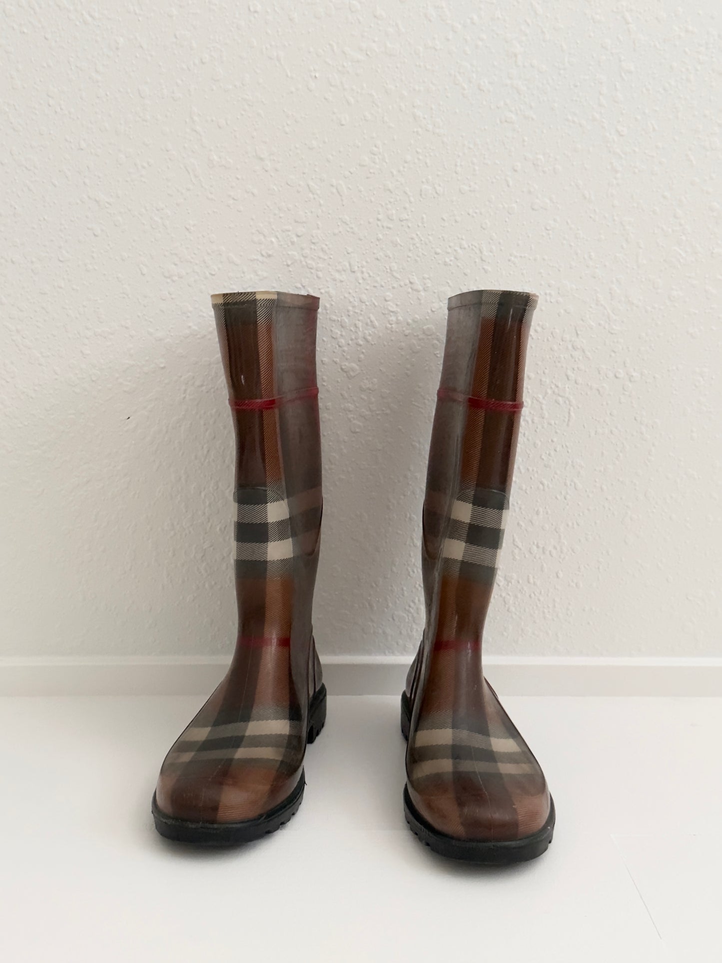 Burberry Rubber Boots, US 9