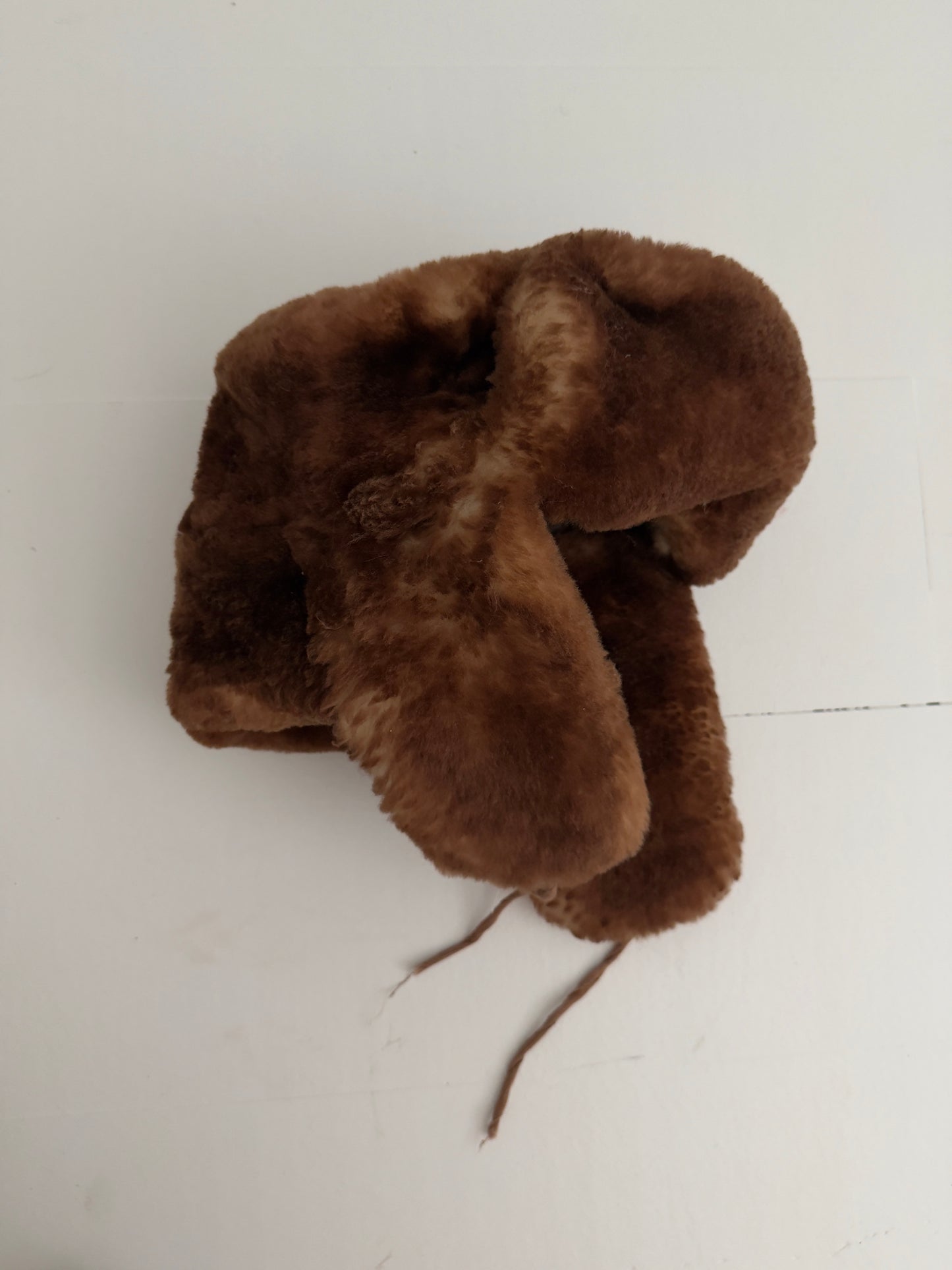 80s Shearling Trapper Hat