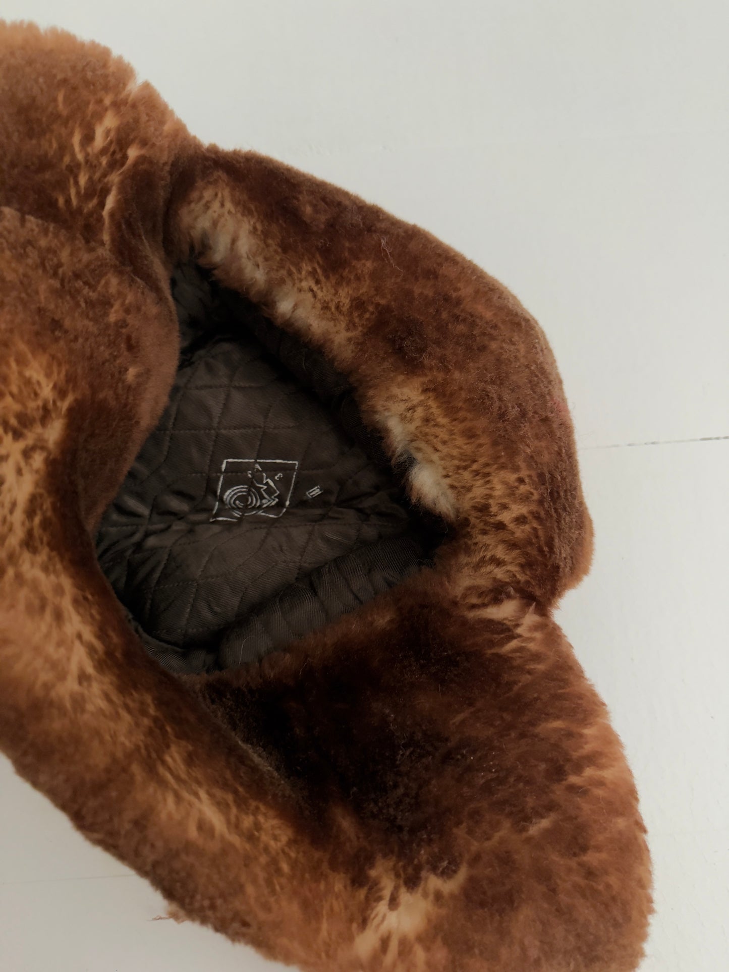 80s Shearling Trapper Hat