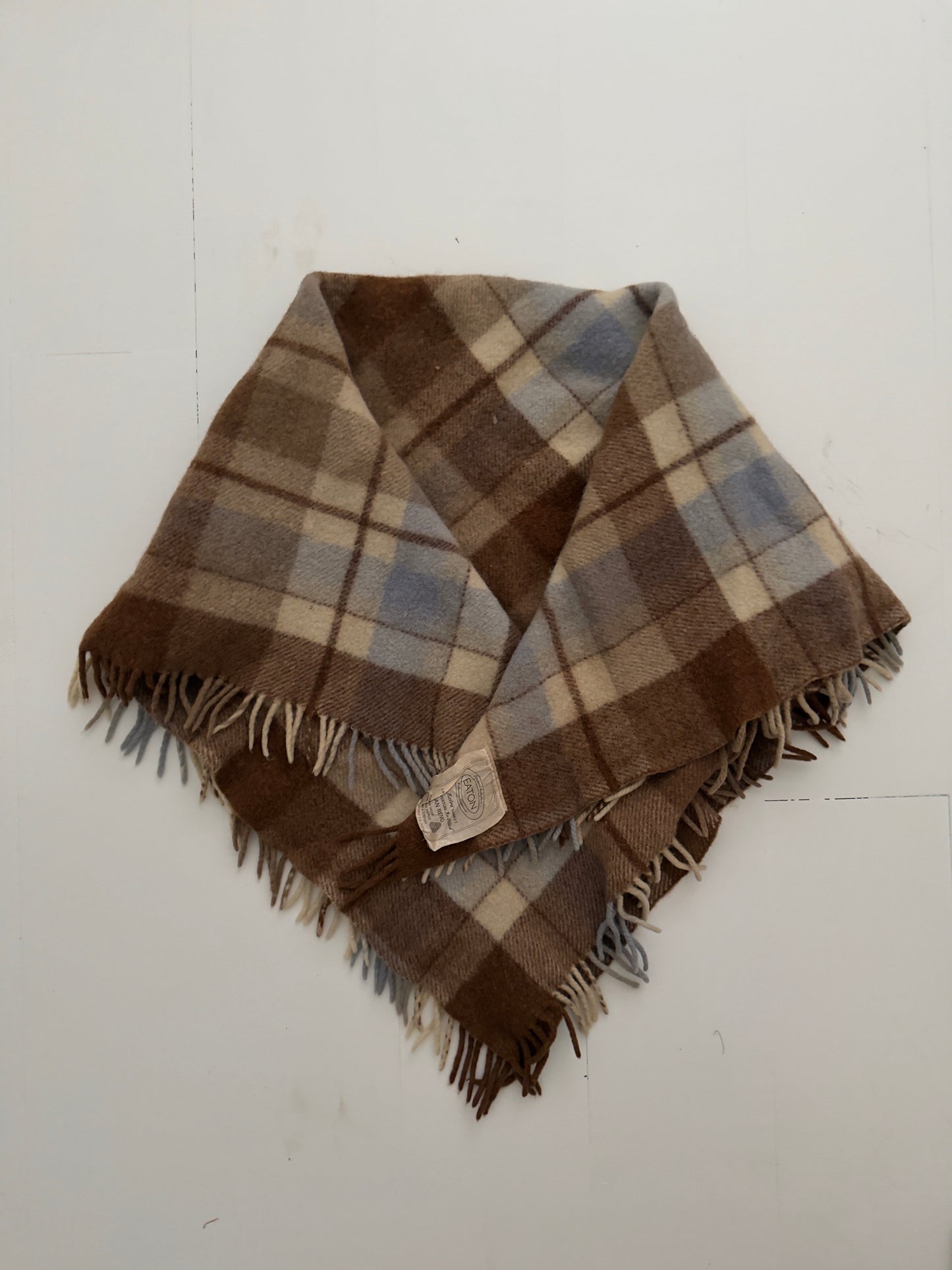 Eatons Wool Blanket Shawl