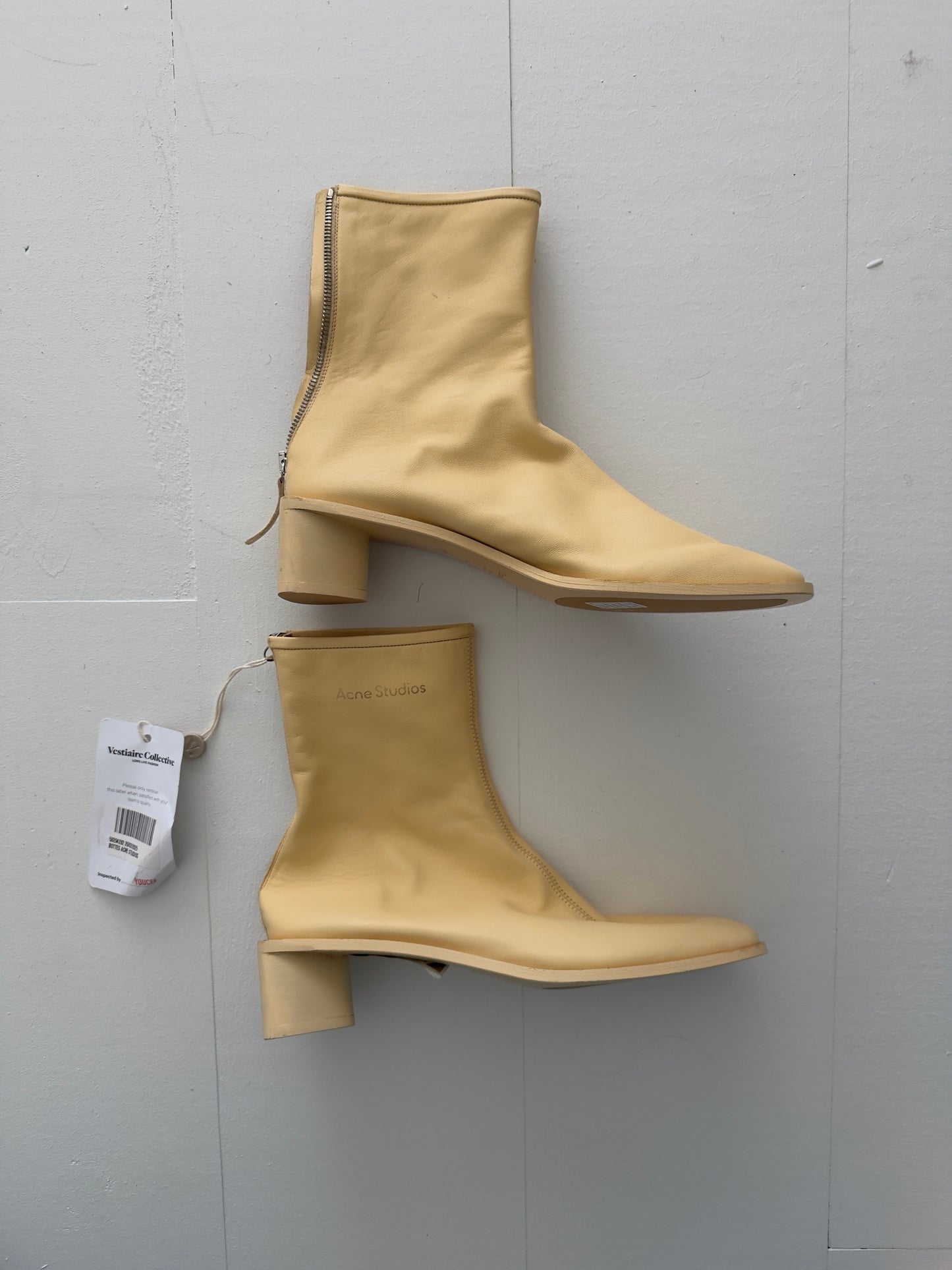 Acne Studios Leather Boots, US 9