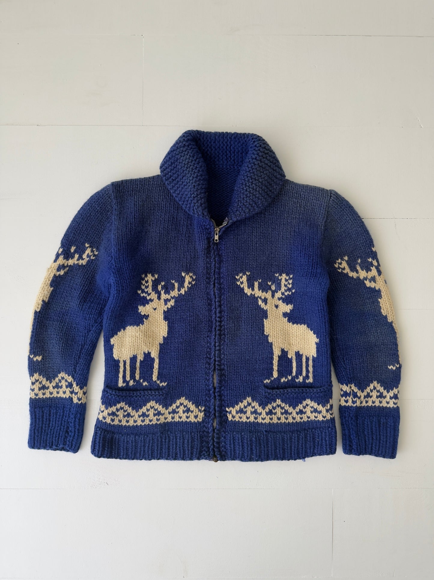 1960s Deer Wool Cardigan