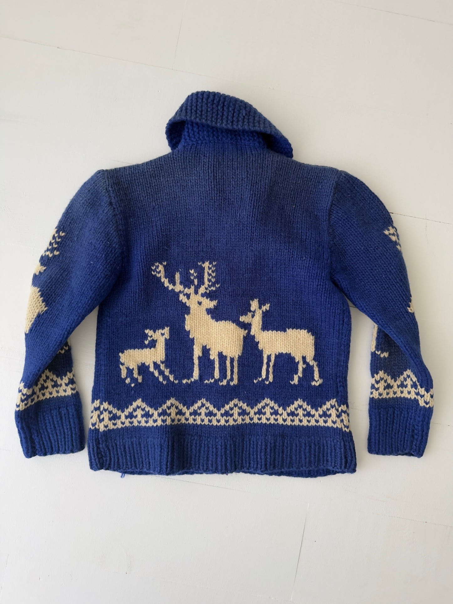 1960s Deer Wool Cardigan