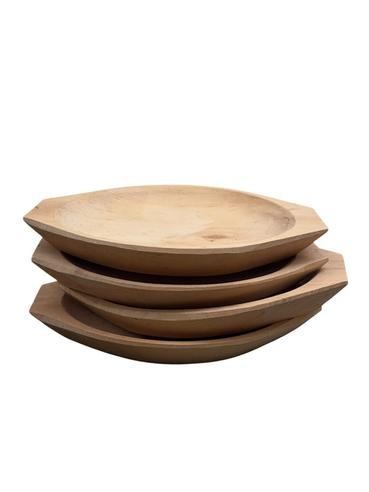Carved Wooden Bowls