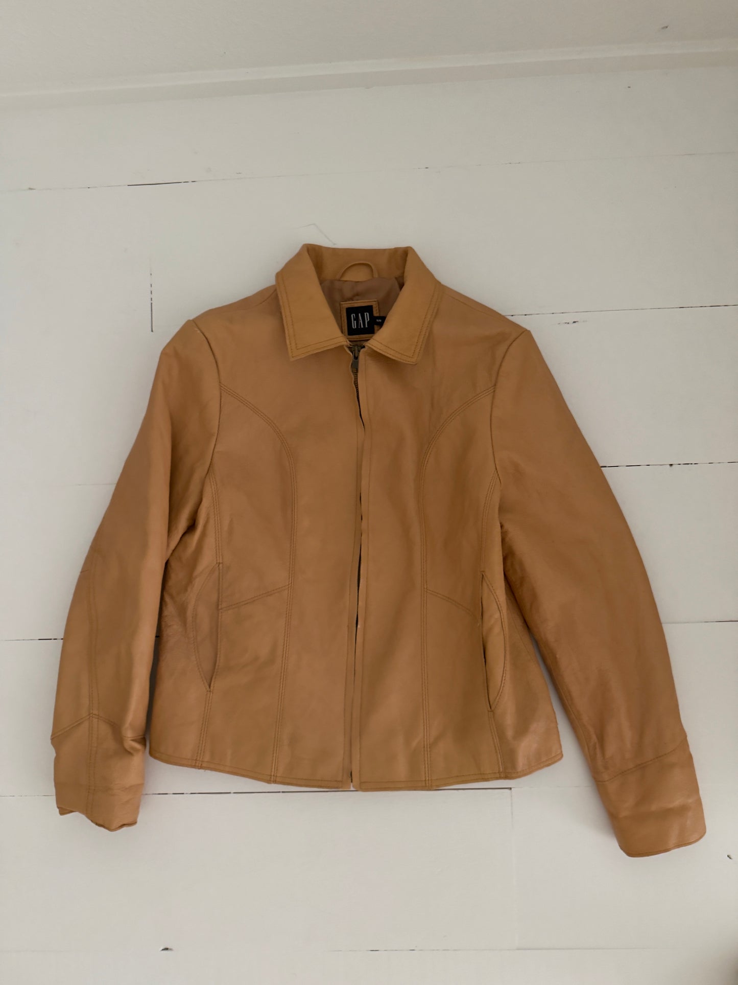 1990s Gap Leather Jacket