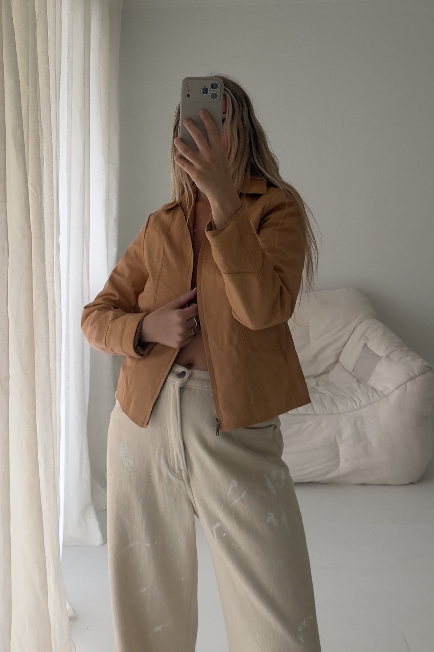 1990s Gap Leather Jacket