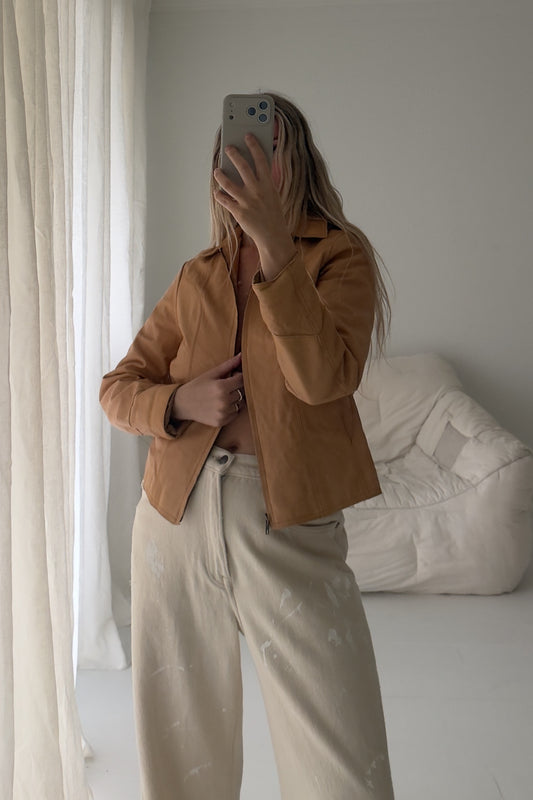 1990s Gap Leather Jacket