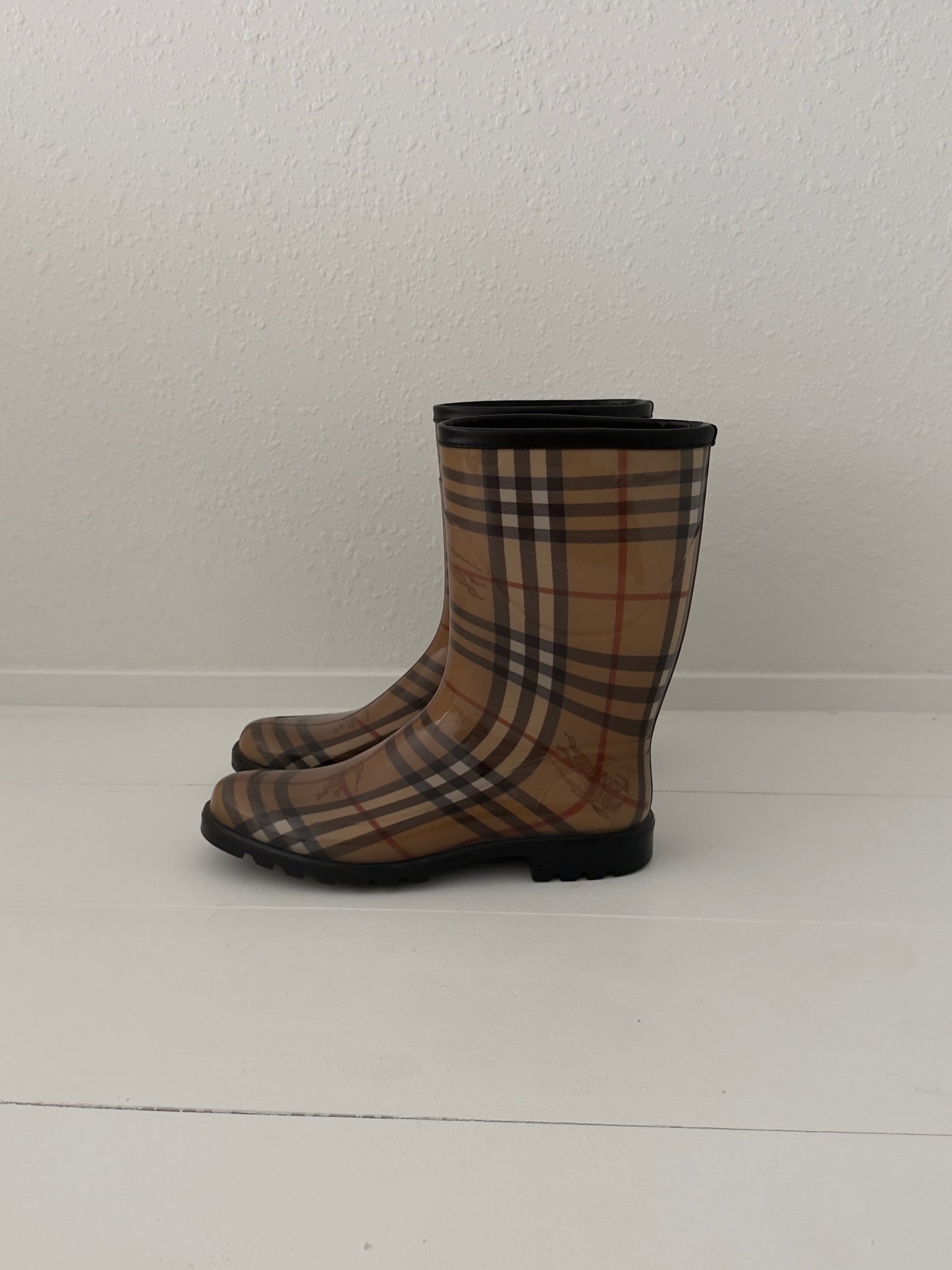 Burberry Rain Boots, Size 9