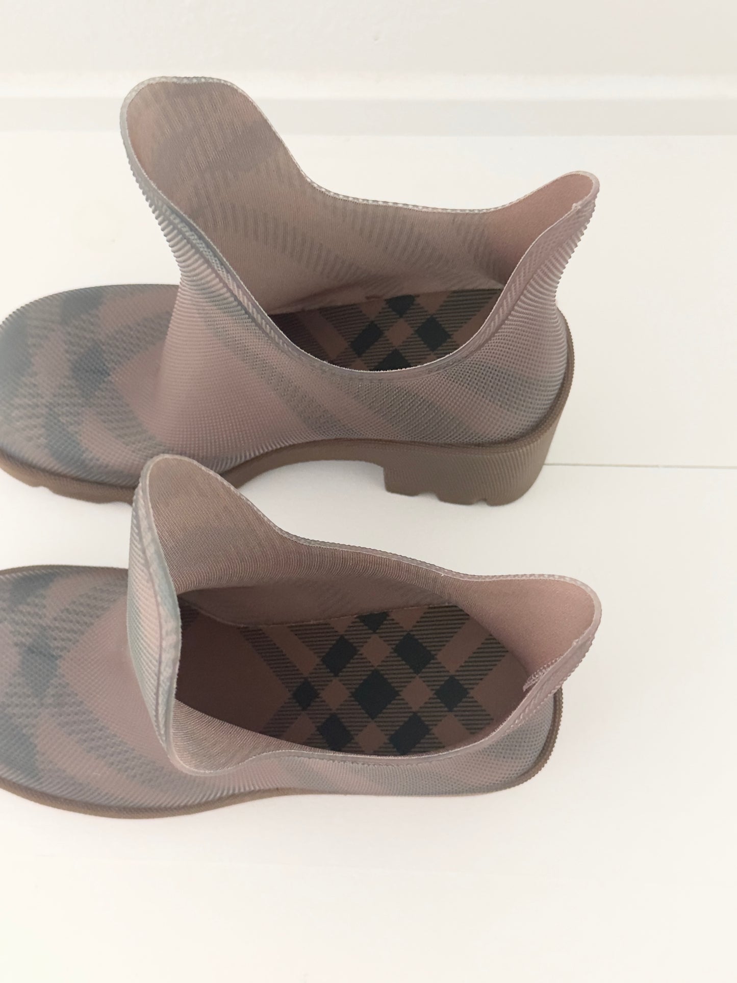 Burberry Marsh Rain Boots, Size 9