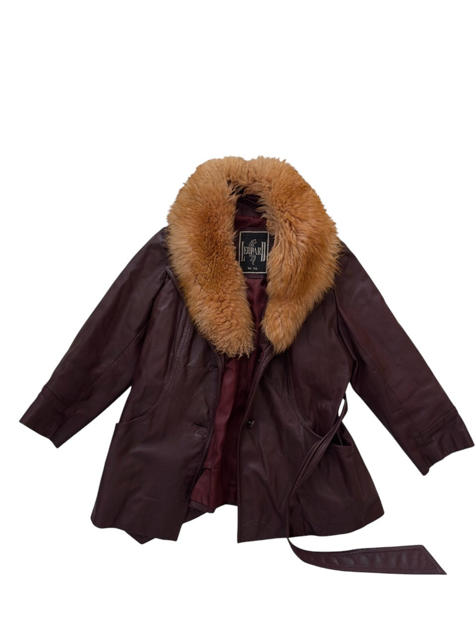 1970s Leather Coat