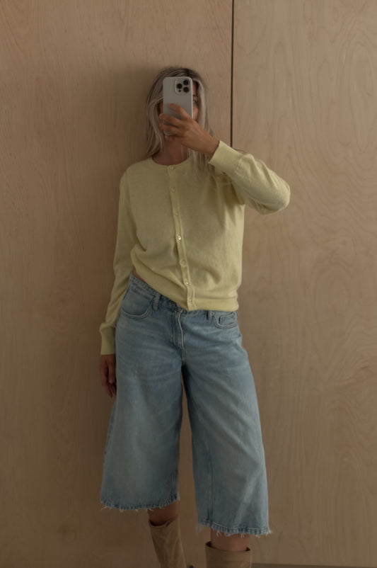 Butter Wool Knit Cardi