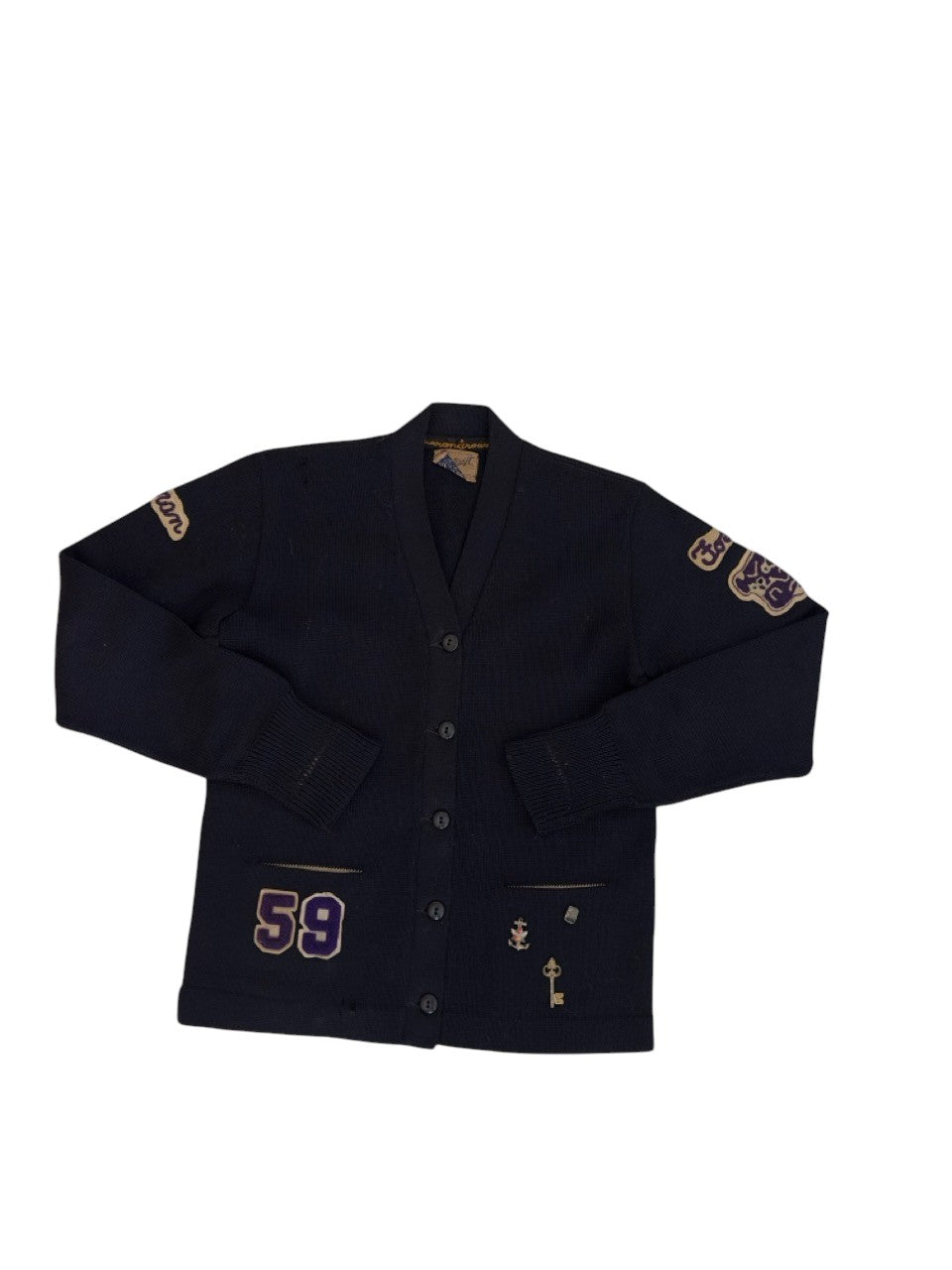 1960s 'Sharon' Wool Cardigan