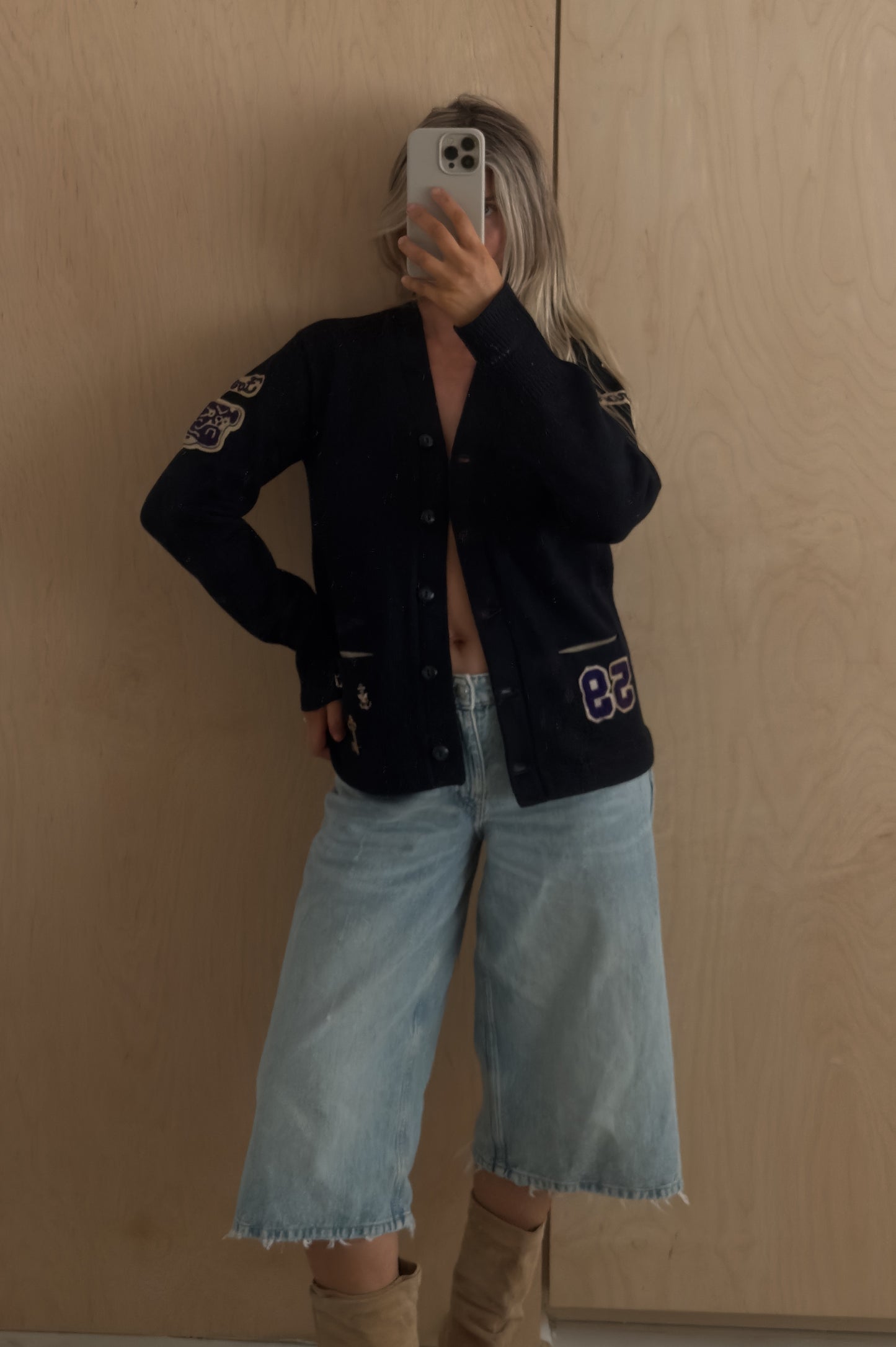 1960s 'Sharon' Wool Cardigan