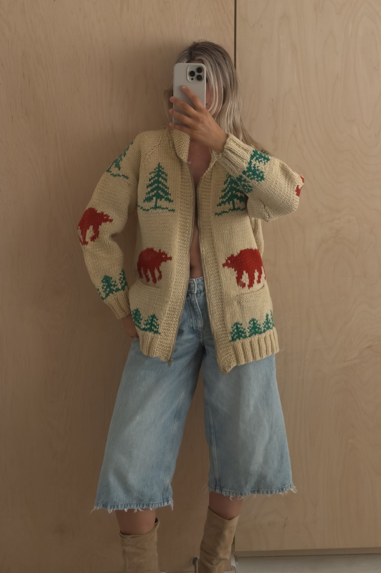 1970s Wool Cardigan