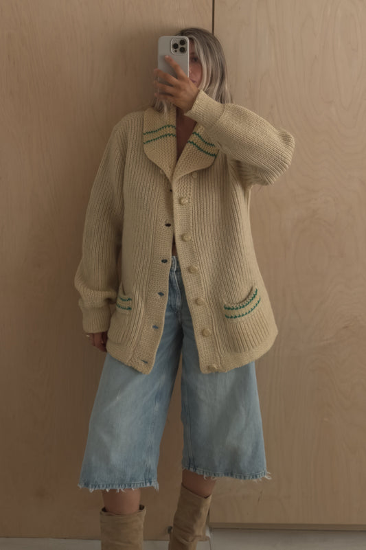 1970s Wool Cardigan
