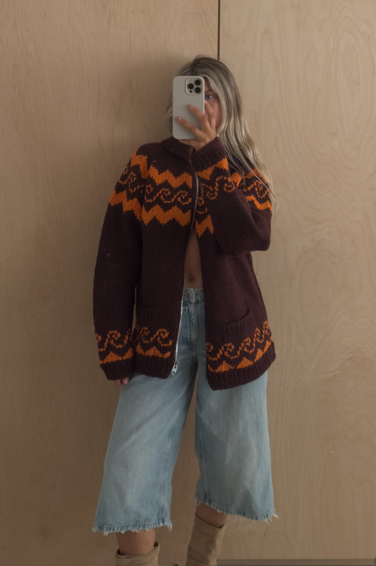 1970s Wool Cardigan