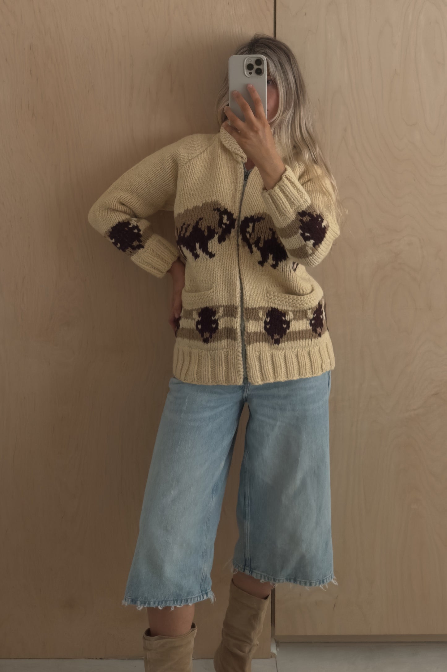 1970s Wool Cardigan