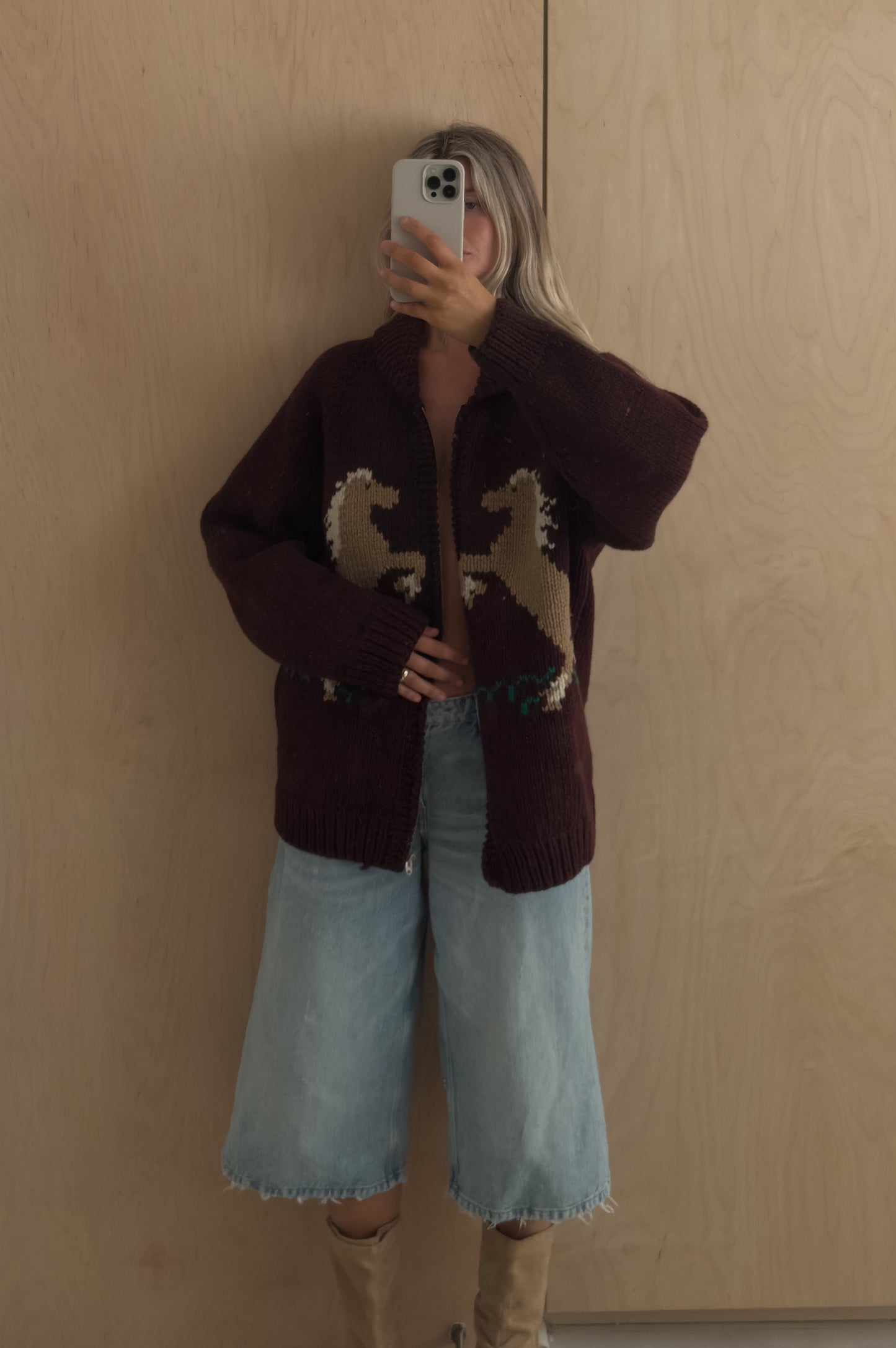 1970s Wool Cardigan
