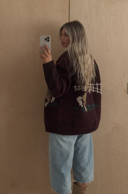 1970s Wool Cardigan