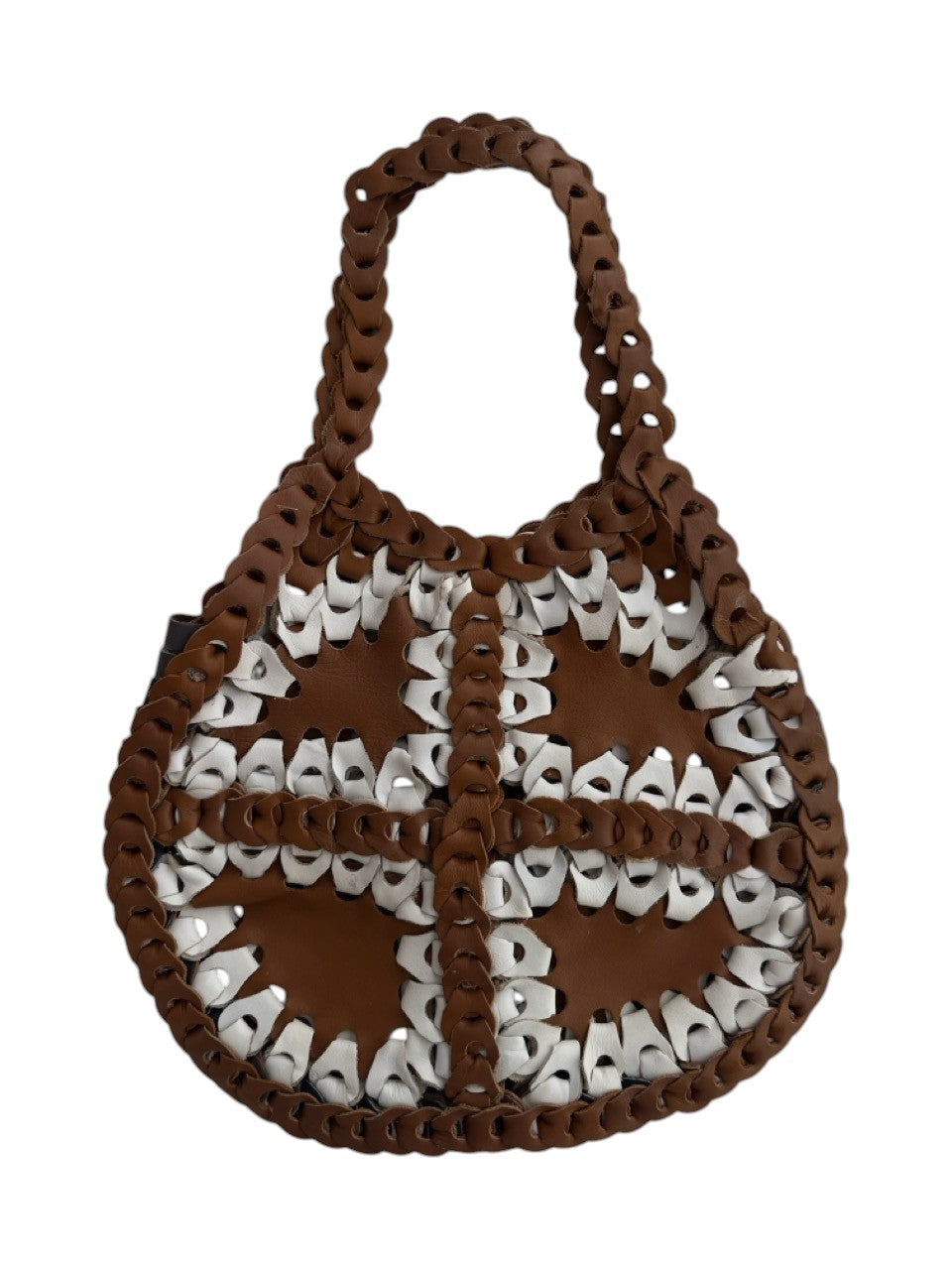 Woven Leather Purse
