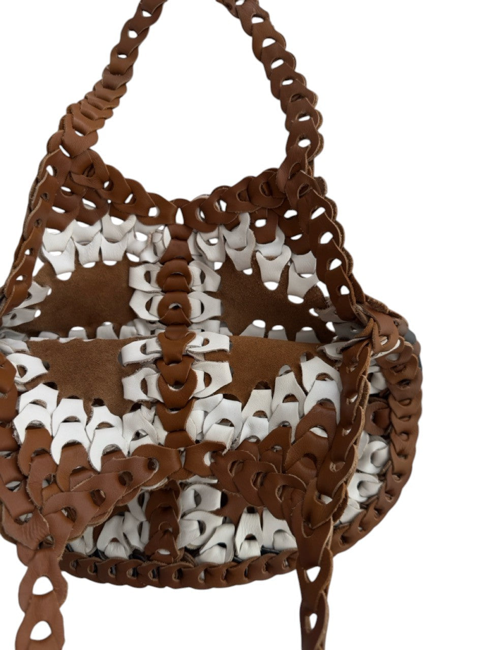 Woven Leather Purse
