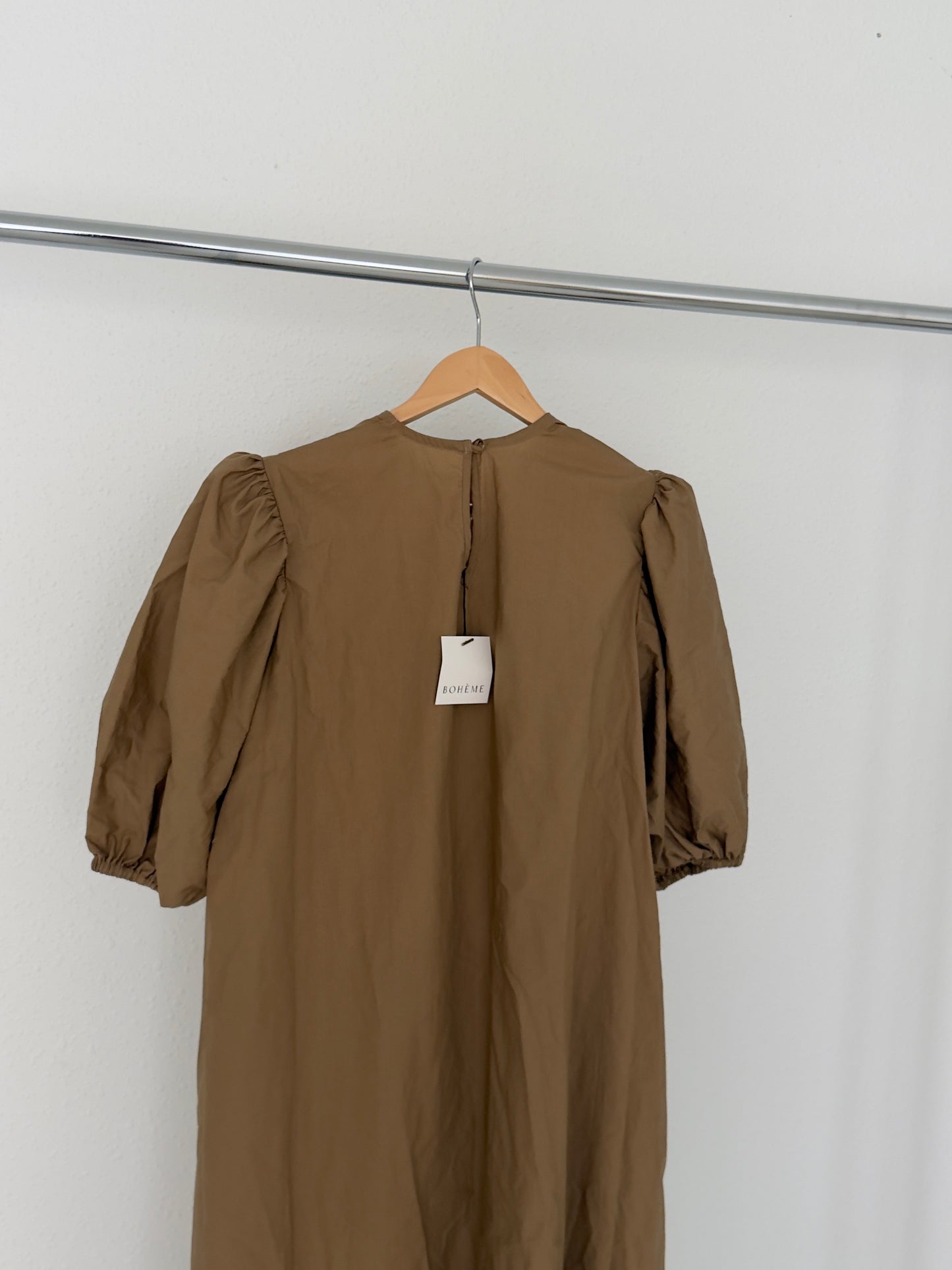 Bohème 2020 Collection Puff Sleeve Dress, Size 3
