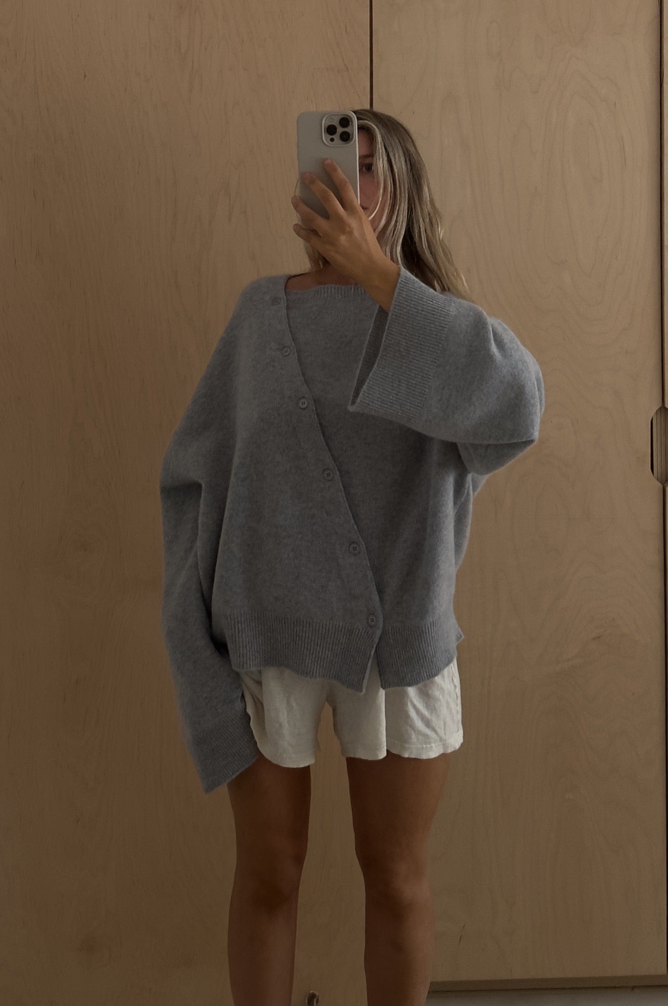 Bohème Grey Cashmere Sample, 2X/3X