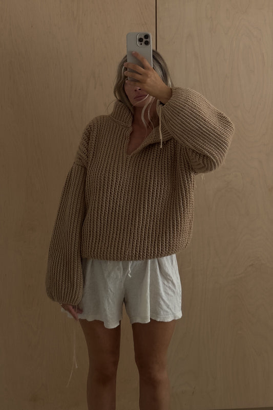 Hand Knit Polo