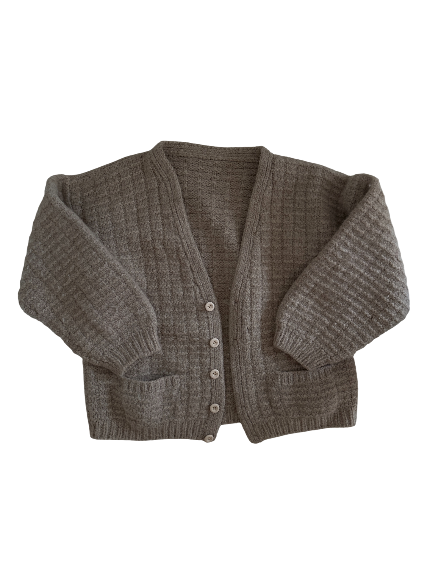 Wool Knit Cardigan
