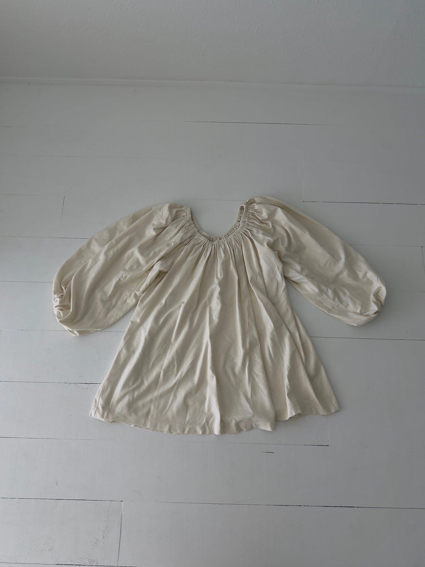 Raw Silk Muumuu, Size 1/2