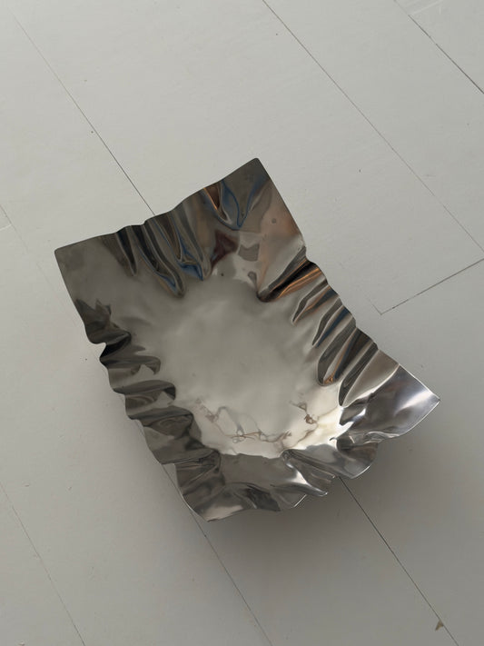 Folded Steel Bowl