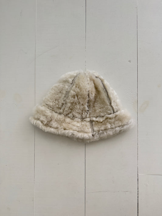 Shearling Hat Sample