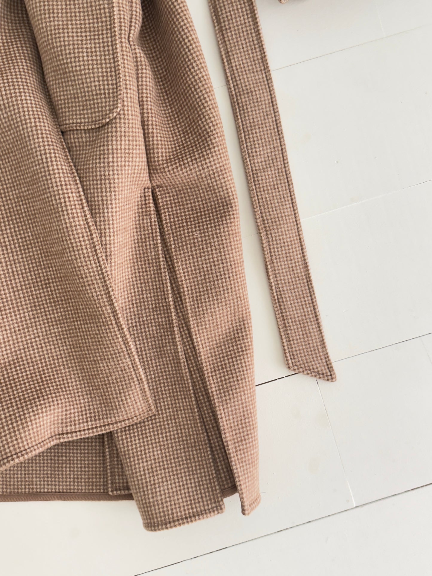 Wool Wrap Coat Sample (SM)