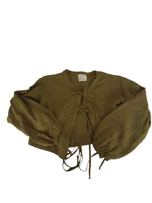 Jungle Linen Tie Top Size 2