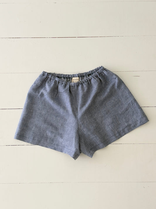 Denim Linen Short Size 1