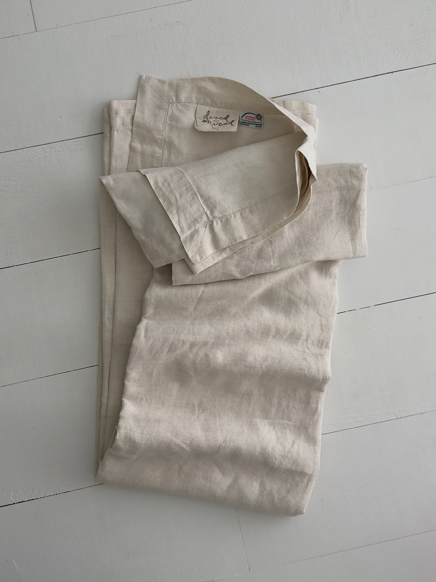 Dazed But Amazed Linen Throw