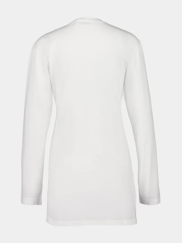 Miu Miu Long Sleeve Cotton Tee (M)