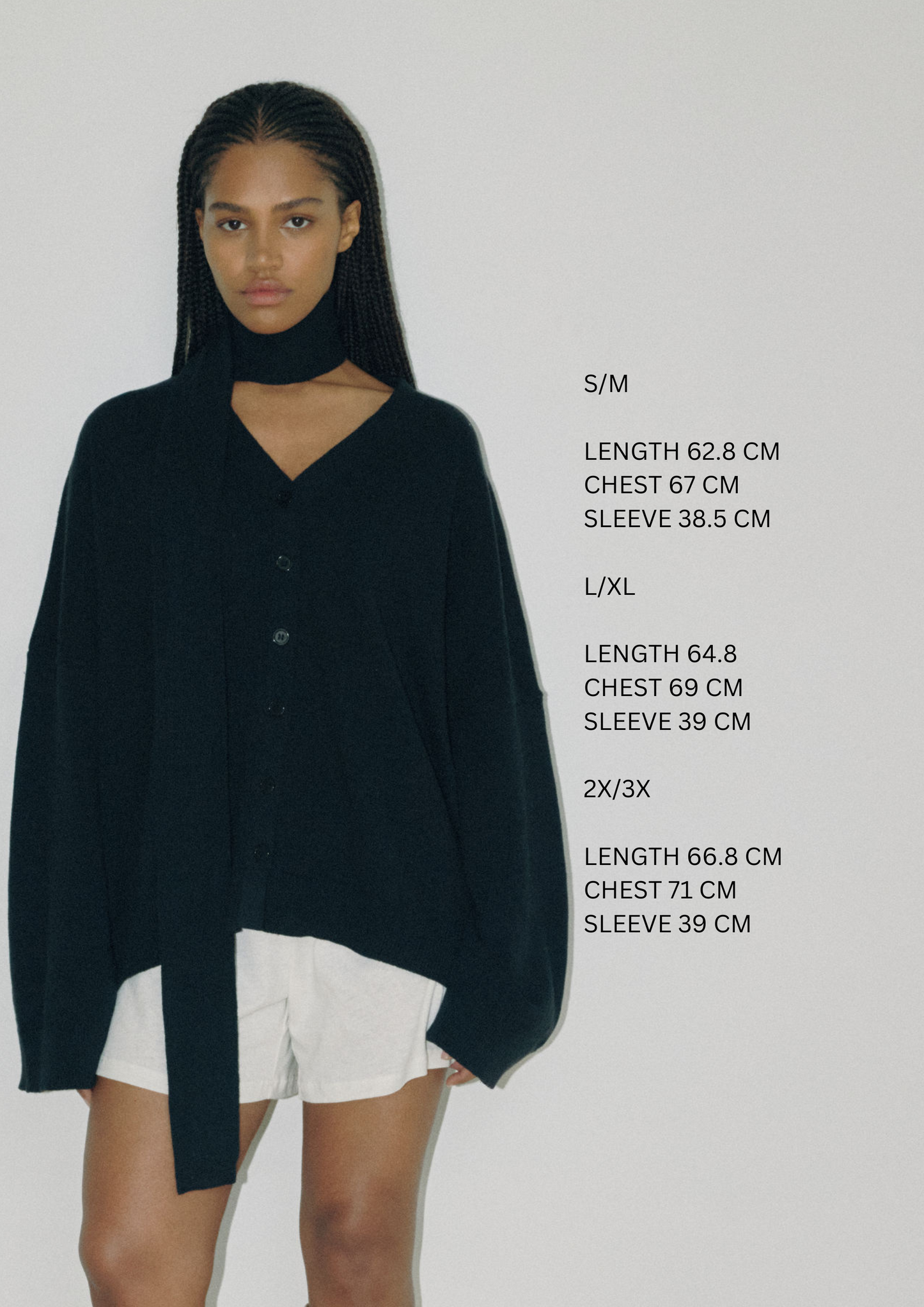 The Knit Cardigan, Onyx