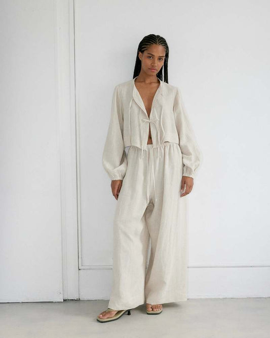 Linen Trouser, Size 4