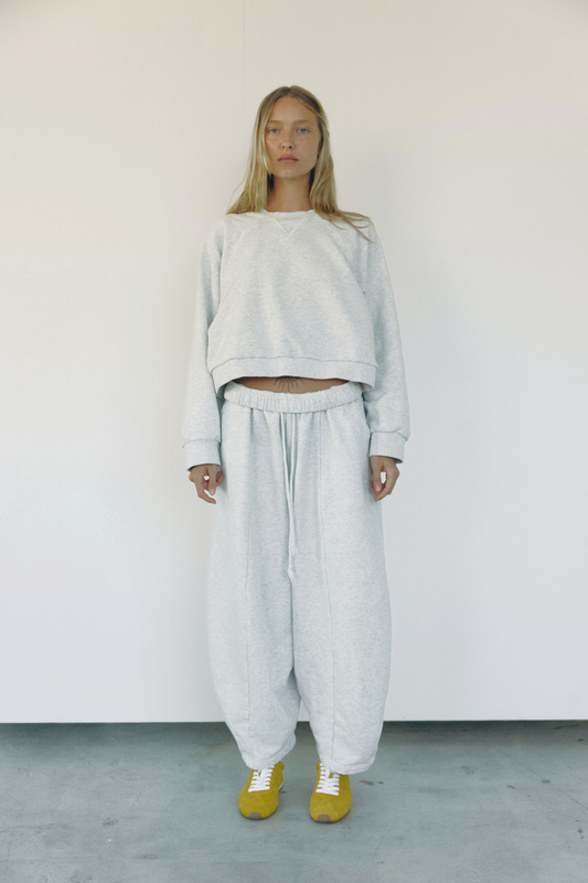 The Barrel Sweat Pant - Grey