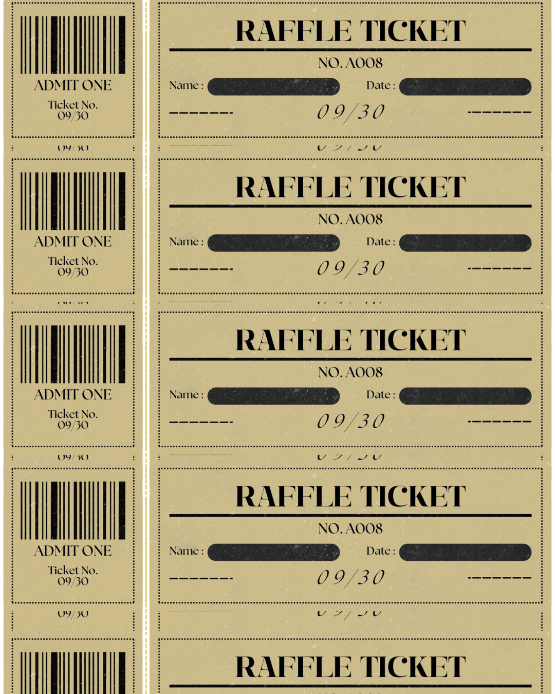Raffle Ticket