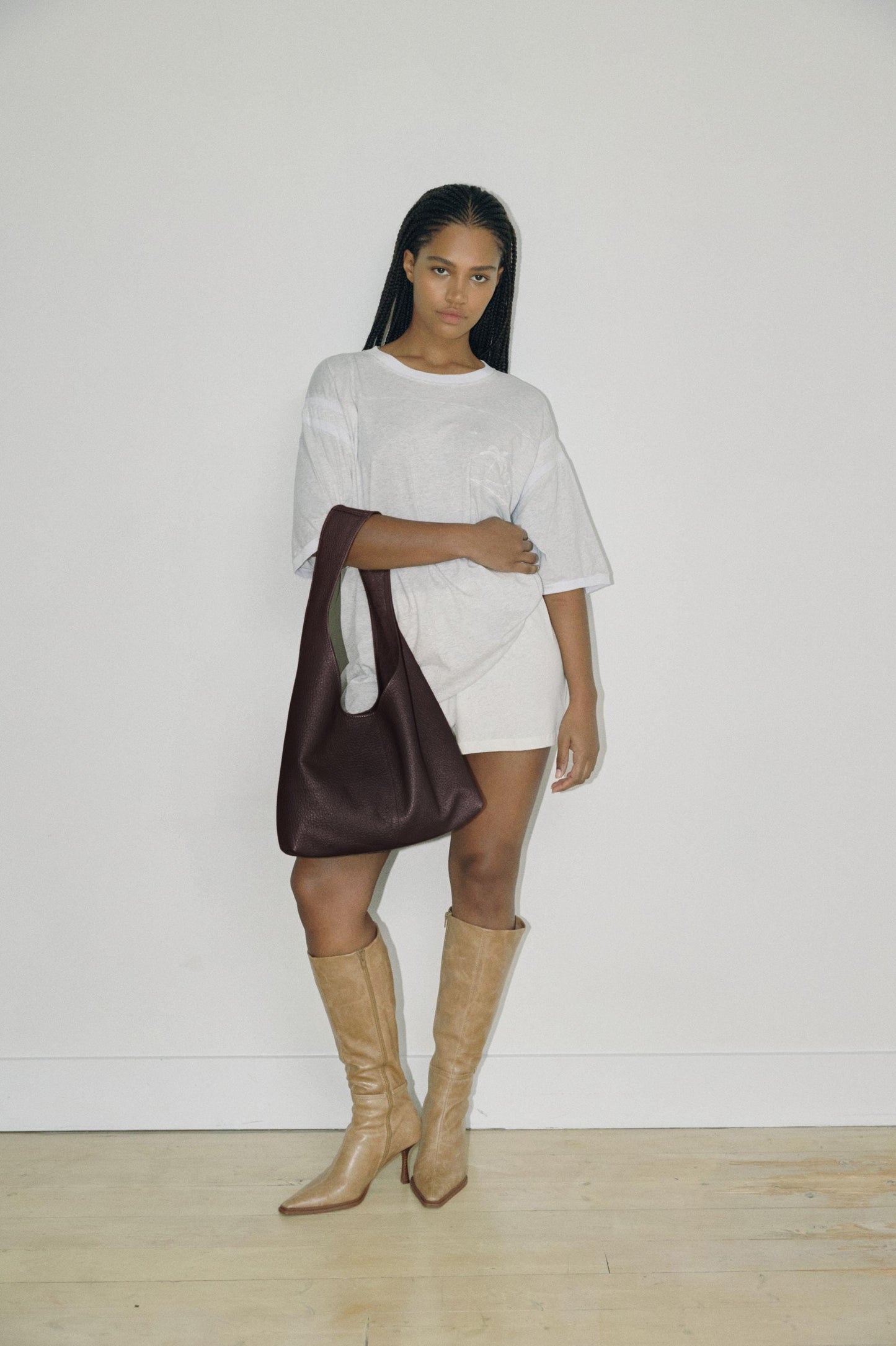 Everyday Shoulder Bag , Espresso